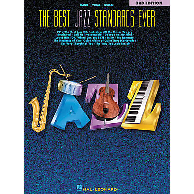 Hal Leonard The Best Jazz Standards Ever 3rd Edition Songbook