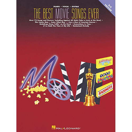 The Best Movie Songs Ever 3rd Edition Piano, Vocal, Guitar Songbook