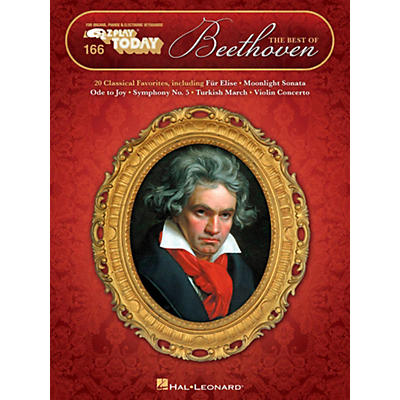 Hal Leonard The Best Of Beethoven E-Z Play Today Volume 166