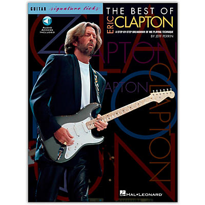 Hal Leonard The Best Of Eric Clapton - Signature Licks Guitar Tab (Songbook/Online Audio)