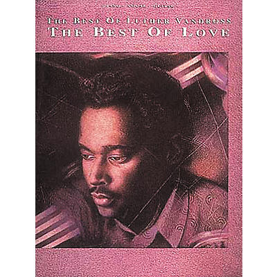 Hal Leonard The Best Of Luther Vandross Piano/Vocal/Guitar Artist Songbook