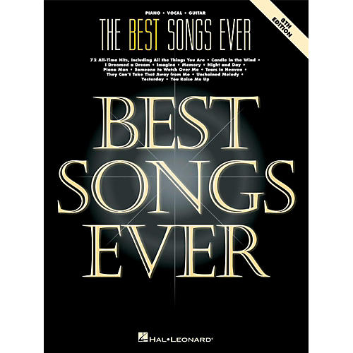 The Best Songs Ever - 8th Edition Piano, Vocal, Guitar Songbook