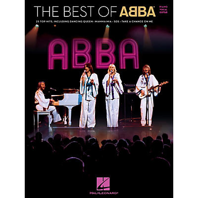 Hal Leonard The Best of ABBA Piano/Vocal/Guitar Songbook