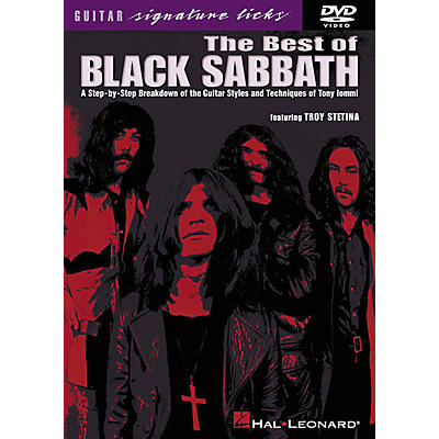 Hal Leonard The Best of Black Sabbath (DVD)