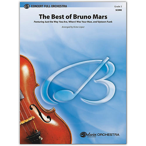 BELWIN The Best of Bruno Mars Conductor Score 3