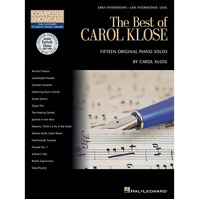 Hal Leonard The Best of Carol Klose Piano Library Series Book by Carol Klose (Level Inter)