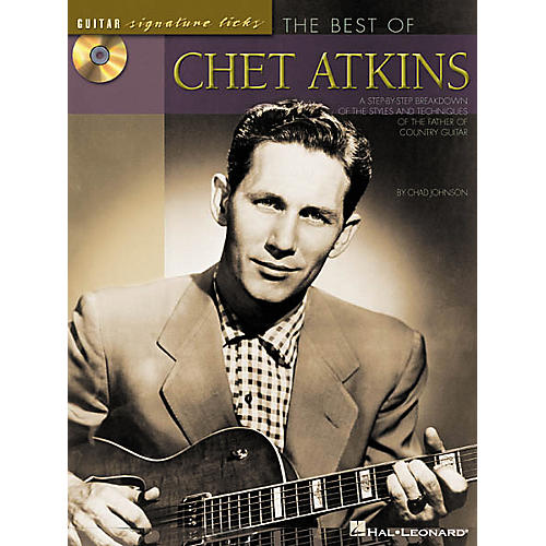 The Best of Chet Atkins Guitar Signature Licks Book with CD