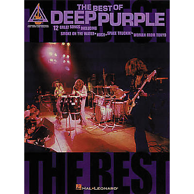 Hal Leonard The Best of Deep Purple Guitar Tab Book