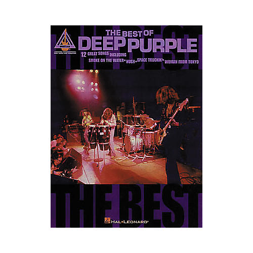 Hal Leonard The Best of Deep Purple Guitar Tab Book
