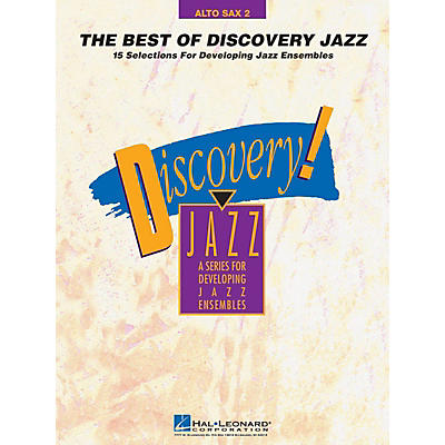 Hal Leonard The Best of Discovery Jazz (Alto Sax 2) Jazz Band Level 1-2 Composed by Various