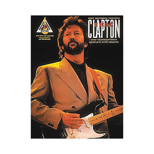 The Best of Eric Clapton Transcribed Scores Book