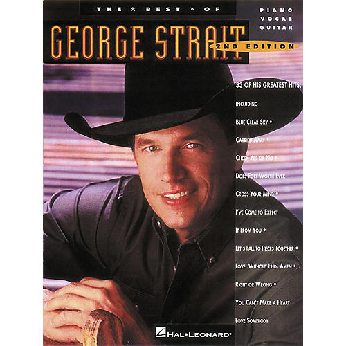 The Best of George Strait Piano, Vocal, Guitar Songbook