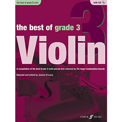 Faber Music LTD The Best of Grade 3 Violin Book & CD