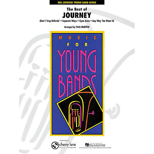 Cherry Lane The Best of Journey - Young Concert Band Series Level 3 arranged by Paul Murtha