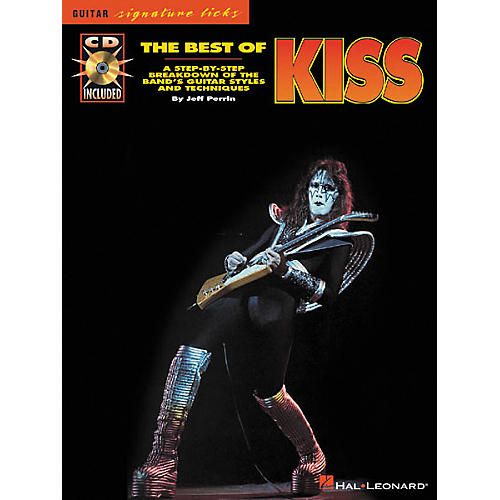 The Best of KISS Guitar Signature Licks Book with CD