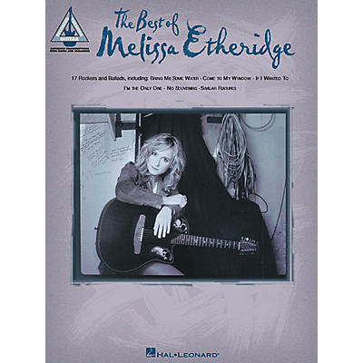 Hal Leonard The Best of Melissa Etheridge Guitar Tab Songbook