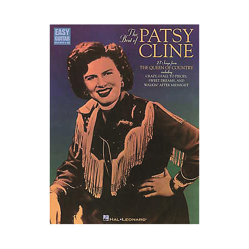 Hal Leonard The Best of Patsy Cline Easy Guitar Book