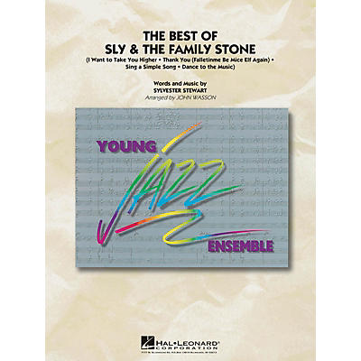 Hal Leonard The Best of Sly & The Family Stone Jazz Band Level 3 by Sly and the Family Stone Arranged by John Wasson