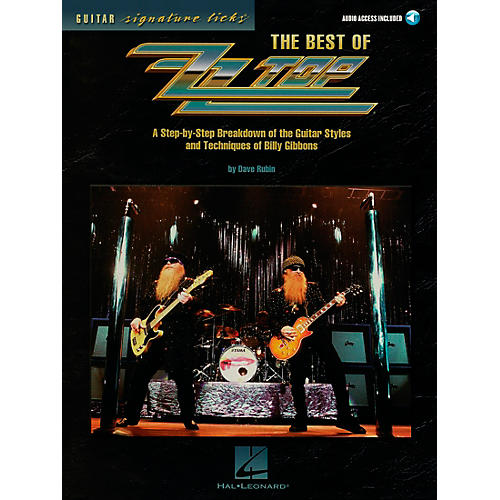 The Best of ZZ Top Guitar Signature Licks Book with CD