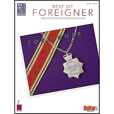 Cherry Lane The Best of foreigner Guitar Tab Songbook