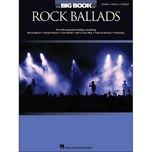 The Big Book Of Rock Ballads arranged for piano, vocal, and guitar (P/V/G)