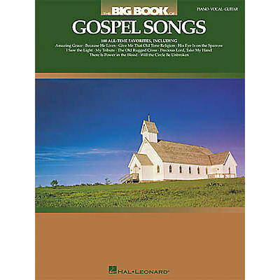 Hal Leonard The Big Book of Gospel Songs Piano, Vocal, Guitar Songbook