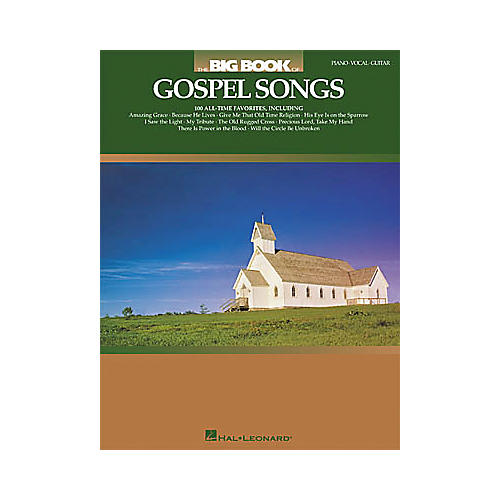 Hal Leonard The Big Book of Gospel Songs Piano, Vocal, Guitar Songbook