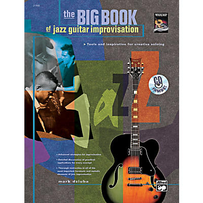 Alfred The Big Book of Jazz Guitar Improvisation Book & CD