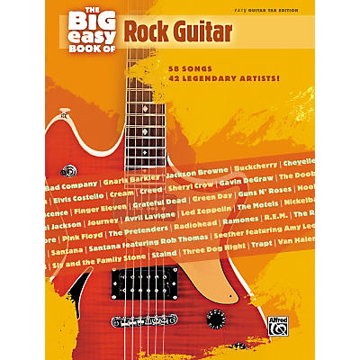 Alfred The Big Easy Book of Rock Guitar Tab