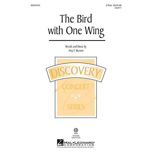 Hal Leonard The Bird with One Wing (Discovery Level 1) 2-Part composed by Amy F. Bernon