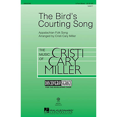 Hal Leonard The Bird's Courting Song (Discovery Level 1) 2-Part Arranged by Cristi Cary Miller