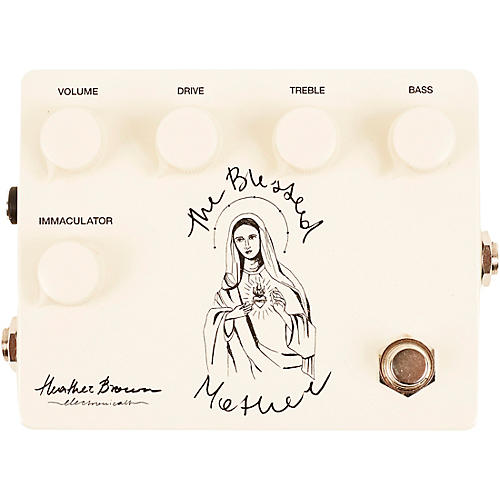 Heather Brown Electronicals The Blessed Mother V2 Overdrive Effects Pedal Condition 1 - Mint Cream