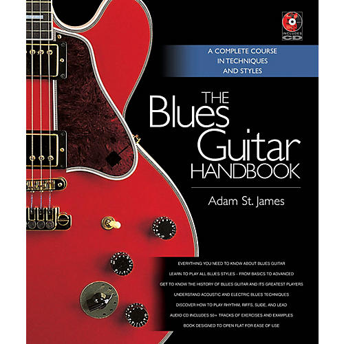 The Blues Guitar Handbook Book Series Hardcover Media Online Written by Adam St. James