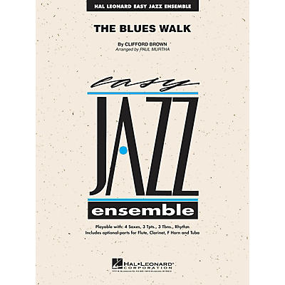 Hal Leonard The Blues Walk Jazz Band Level 2 Arranged by Paul Murtha