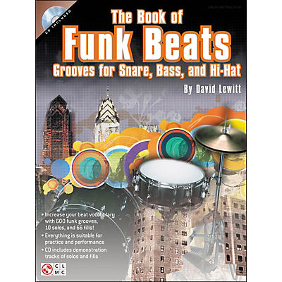 Cherry Lane The Book Of Funk Beats: Grooves for Snare, Bass, And Hi-Hat (Book/CD)
