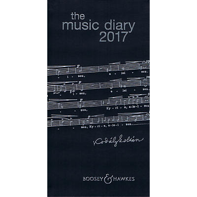 Boosey and Hawkes The Boosey & Hawkes Music Diary 2017 Boosey & Hawkes Series Softcover