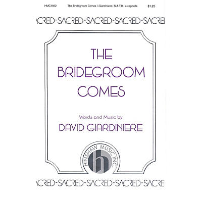 Hinshaw Music The Bridegroom Comes SSAATTBB composed by David Giardiniere