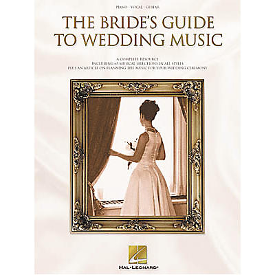 Hal Leonard The Bride's Guide to Wedding Music Piano, Vocal, Guitar Songbook