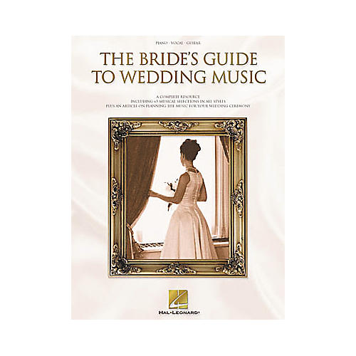 Hal Leonard The Bride's Guide to Wedding Music Piano, Vocal, Guitar Songbook