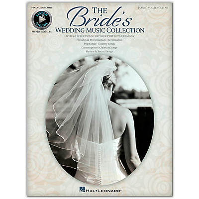 Hal Leonard The Bride's Wedding Music Collection for Piano/Vocal/Guitar (Book/Online Audio)