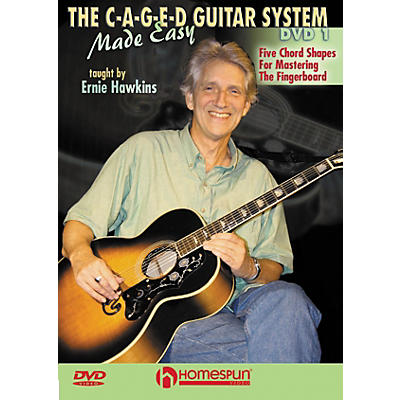Homespun The C-A-G-E-D Guitar System Made Easy DVD 1