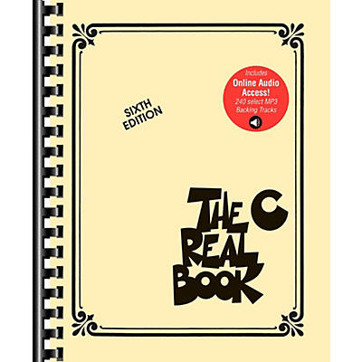 Hal Leonard The C Real Book Play-Along, Volume 1 for C Instruments - Sixth Edition (Book/Audio Online)
