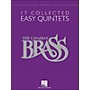 Hal Leonard The Canadian Brass: 17 Collected Easy Quintets Songbook - Trombone