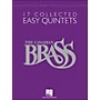 Hal Leonard The Canadian Brass: 17 Collected Easy Quintets Songbook - Trumpet 2 in B-flat