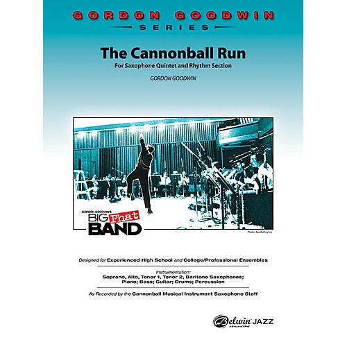 Alfred The Cannonball Run Jazz Band Grade 5 Set