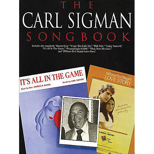 Music Sales The Carl Sigman Songbook Music Sales America Series Softcover