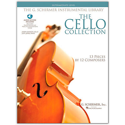 G. Schirmer The Cello Collection - Intermediate Cello / Piano G. Schirmer Instrumental Library Book/Online Audio