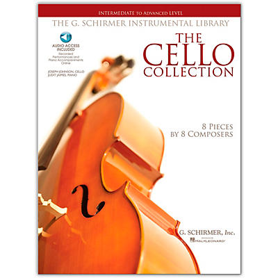 G. Schirmer The Cello Collection - Intermediate To Advanced Cello/Piano G. Schirmer Instr Library Book/Online Audio
