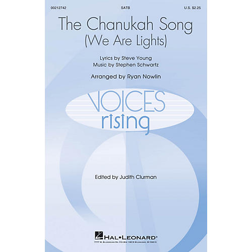 Hal Leonard The Chanukah Song (We Are Lights) SATB arranged by Ryan Nowlin