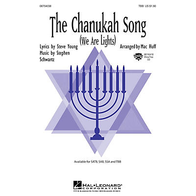 Hal Leonard The Chanukah Song (We Are Lights) TBB arranged by Mac Huff